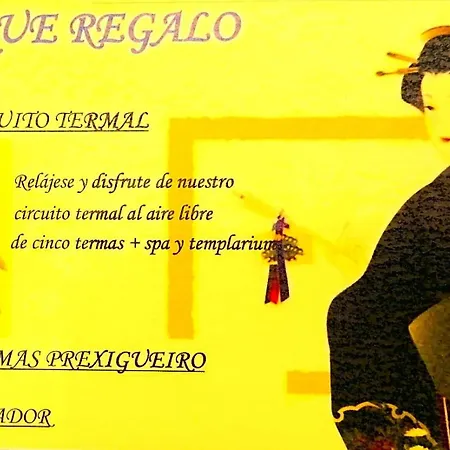 La Casa Del Bosque Del Agua Y Prexigueiro Obsequio Entrada Por Persona A Circuito Termal Prázdninový dům *