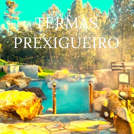 La Casa Del Bosque Del Agua Y Prexigueiro Obsequio Entrada Por Persona A Circuito Termal Prázdninový dům *